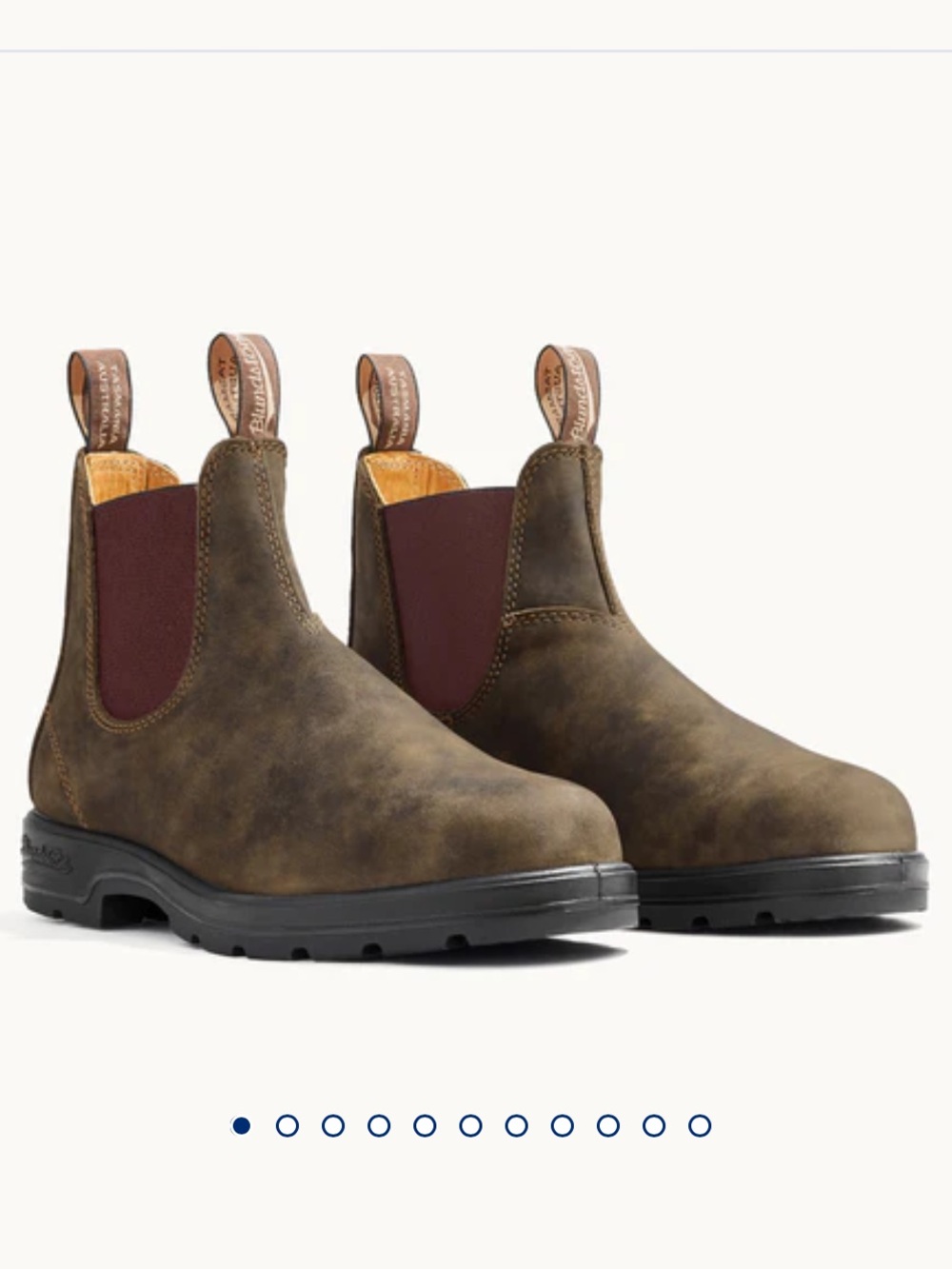 Blundstone Classic 585s in Rustic Brown
